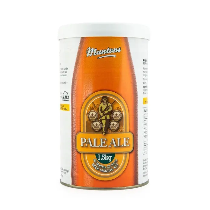Muntons Pale Ale Brewing Kit – 6-Gallon (23-Litre) Hoppy American-Style Craft Beer Recipe 1