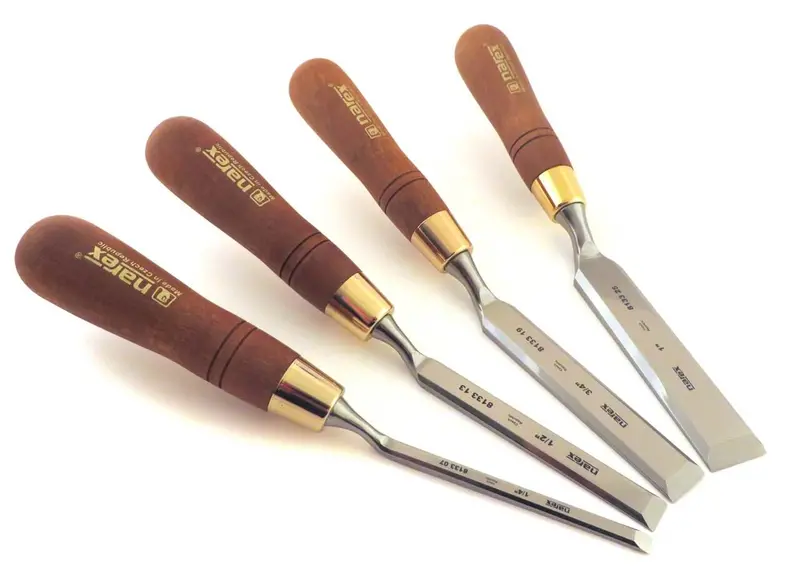Narex 4-Piece Cranked-Neck Chisel Set 1