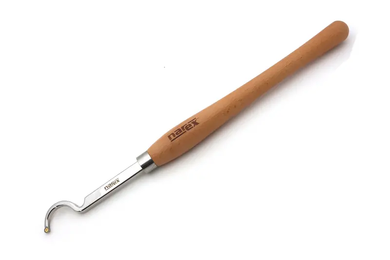Narex Carbide Insert Hollowing Tool – Deep Swan Neck Design (22-1/2" Overall, Model 819603) 1