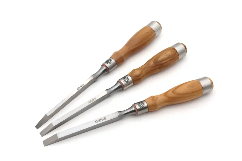 Narex Richter Mortise Chisel Set – 3-Piece (1/4", 3/8", 1/2") 1