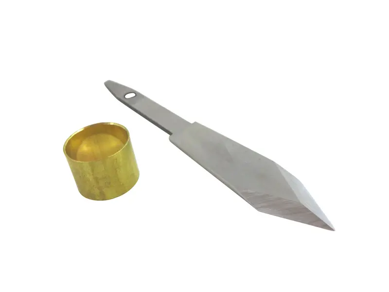 Narex Ultra-Thin Marking Knife Kit — 0.050" Blade, Dual Bevel, Striking Capable (822392) 1