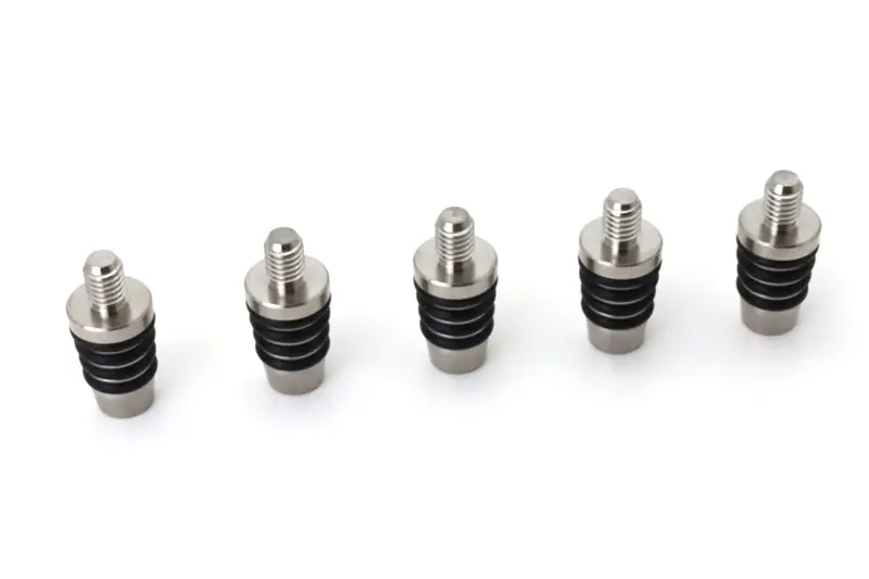 Niles Ss-3000 Contemporary Bottle Stoppers For Wine, Vinegar, Oil & Liquor – 5-Pack 1