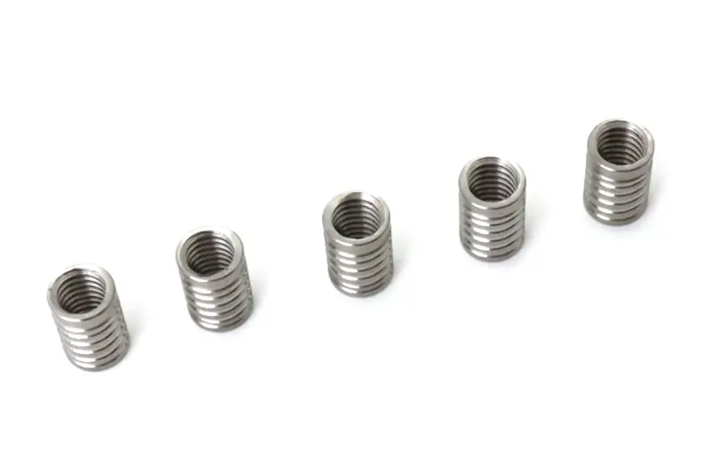 Niles Stainless Steel Threaded Inserts – 3/8″ X 16 Tpi, 5-Pack 1