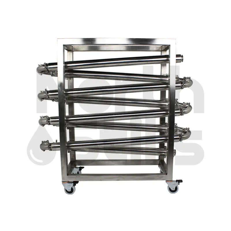 North Stills 2-Inch Counter-Flow Heat Exchanger On Mobility Casters 1