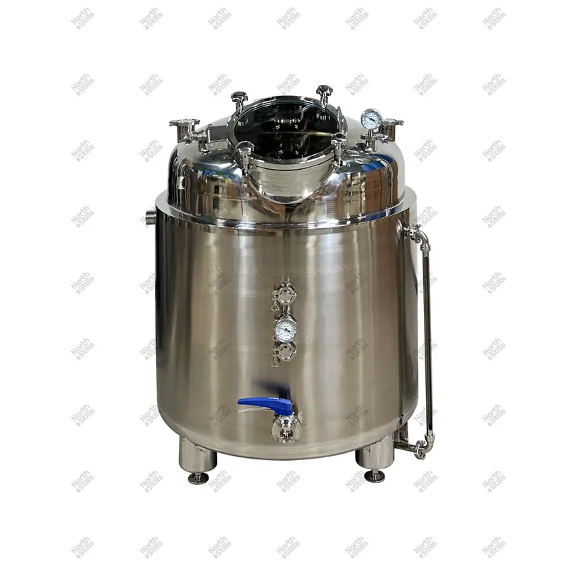 North Stills 600L Double-Walled Stainless Steel Mash Tun And Commercial Kettle 1