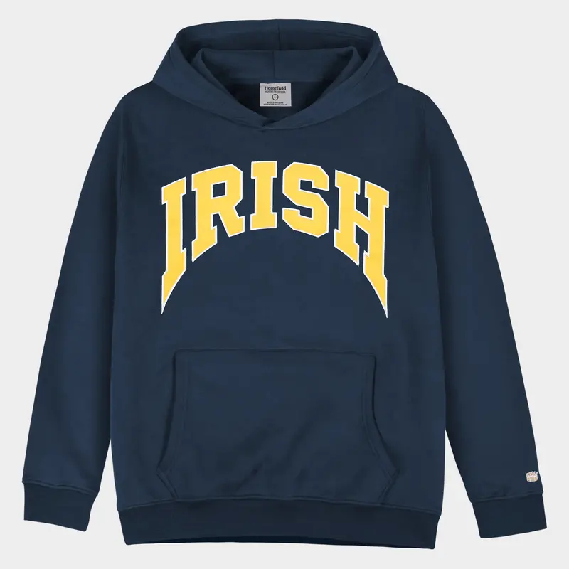 Notre Dame 1980S Fighting Irish Applique Hoodie 1
