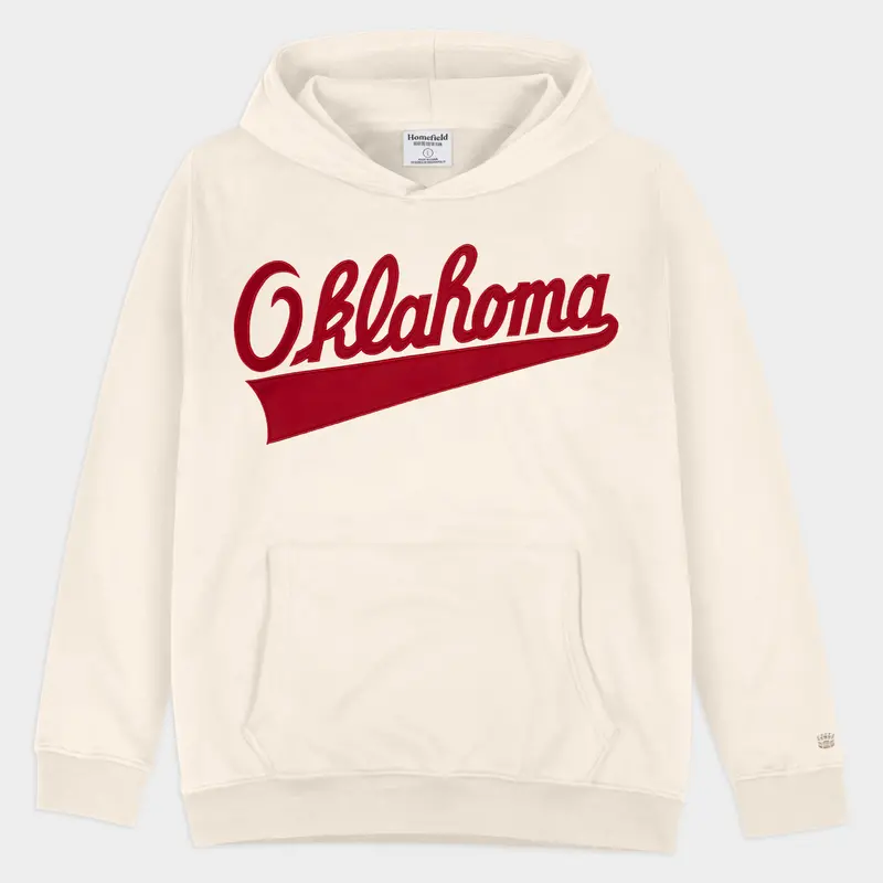 Oklahoma Sooners Vintage Applique Heavy Sweatshirt 1