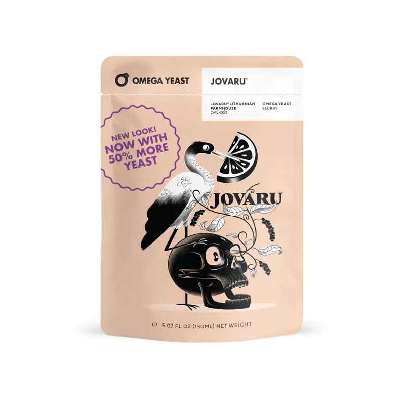 Omega Oyl-033 Jovaru™ Lithuanian Farmhouse Ale Yeast – Traditional & Earthy 1