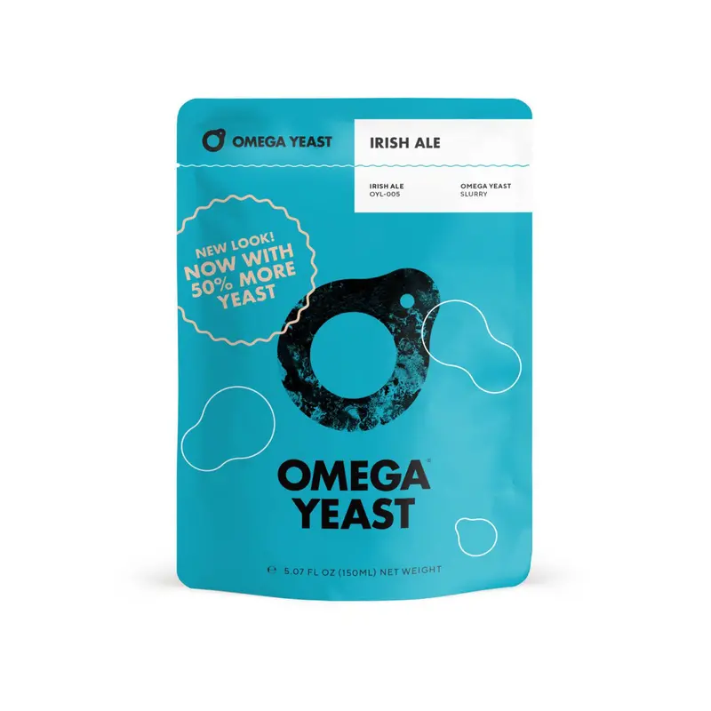 Omega Yeast Oyl-005 Irish Ale – Clean, Medium-Flocculating Strain 1