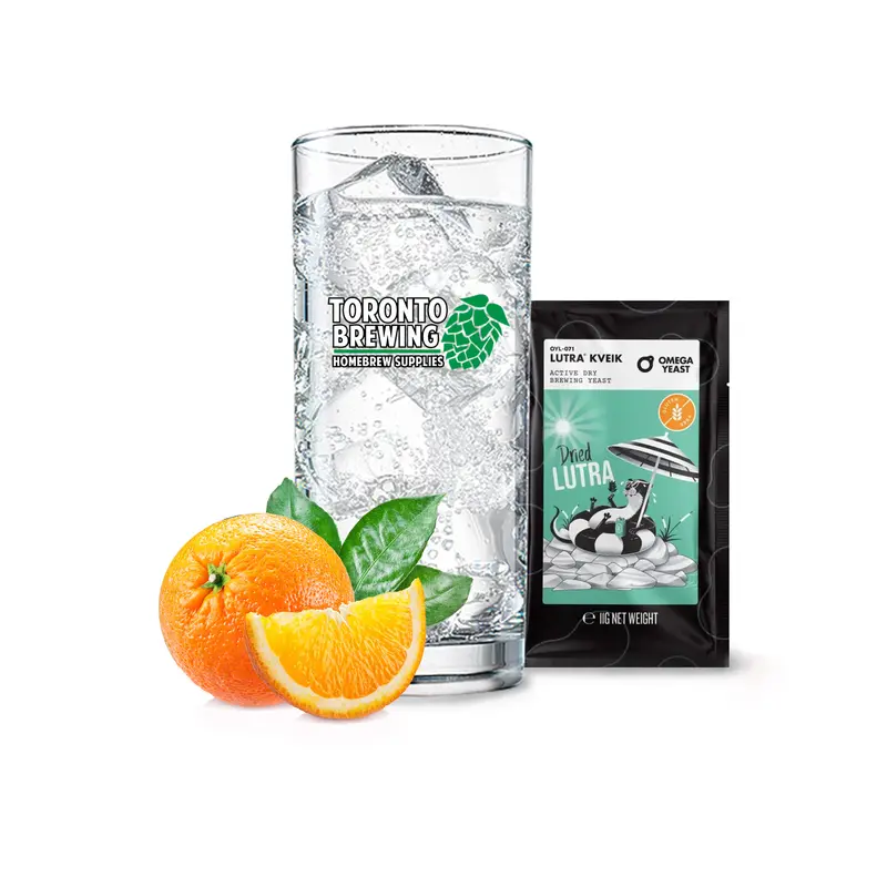 Orange Hard Seltzer Brewing Kit – 5-Gallon Diy Homebrew Supply 1