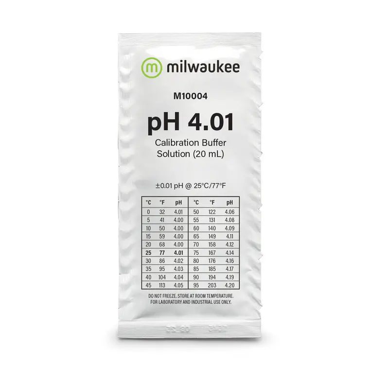 Ph 4.01 Calibration Buffer Solution – 20 Ml Vial For Ph Meters 1