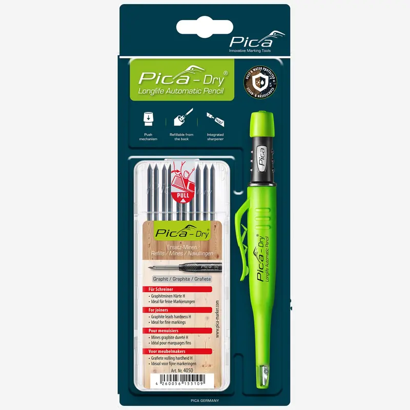Pica Dry 2.8Mm Automatic Drafting Pencil With Lead Refill Bundle 1