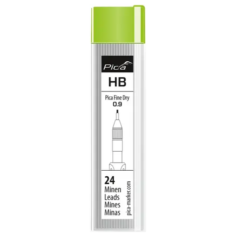 Pica Fine-Dry 0.9Mm Hb Lead Refills – Model 7030 1