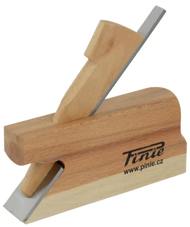 Pinie Classic Stepped Rabbet Plane – Beech Body With Hornbeam Sole 1
