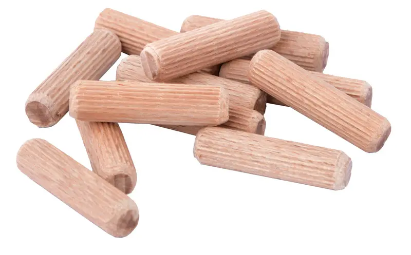 Pinie Metric Fluted Dowel Pins – 40Mm Beech Dowels (6/8/10Mm Diameters) 1