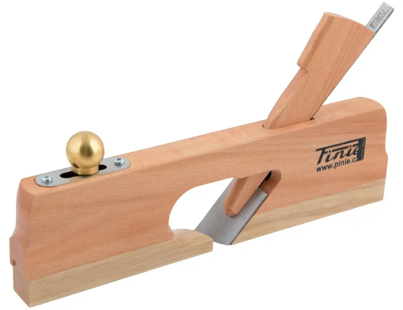 Pinie Premium Skew Rabbet Plane – Adjustable Mouth, Beech Body & Hornbeam Sole 1