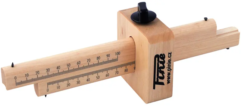 Pinie Single-Lock Marking Gauge – Simple, Reliable Beech Wood Design 1