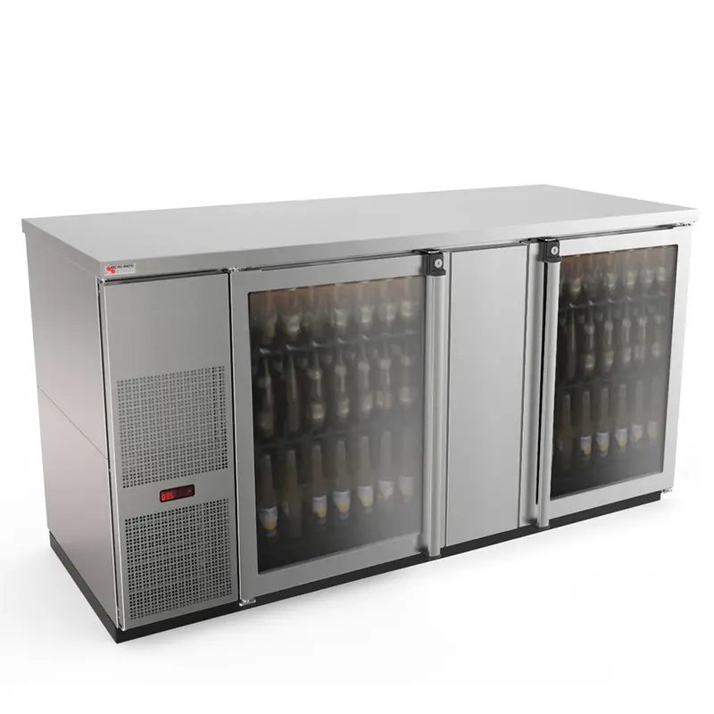 Pro-Line E-Series 3-Keg Back Bar System 1