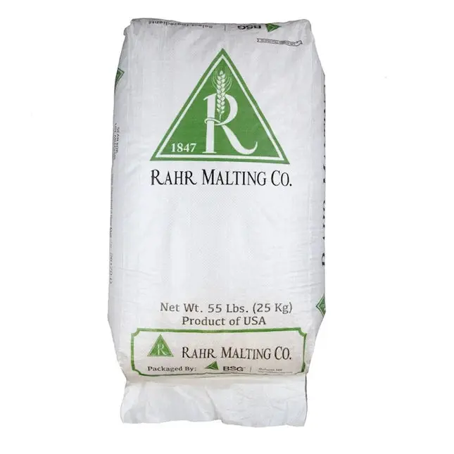 Rahr 2-Row Brewers Malt – 55 Lb Pre-Milled 1