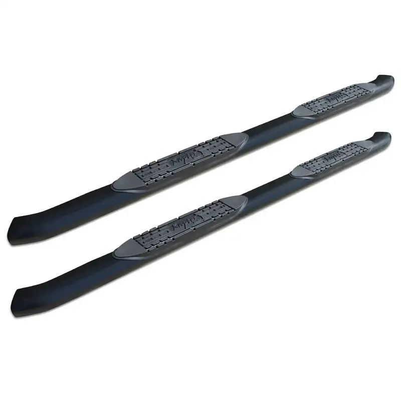Raptor Series 1502-0481B Curved Oval Step Bars – Black E-Coated Alloy Steel, Fits 2010–2024 Ram 2500/3500 Crew Cab 1