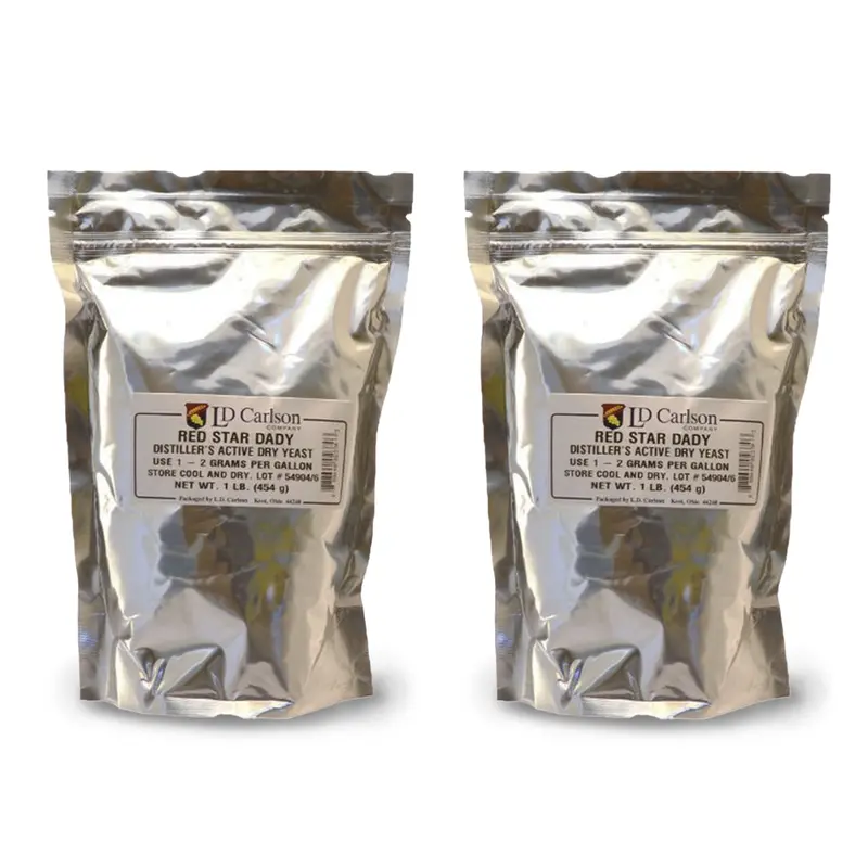 Red Star Distiller’S Active Dry Yeast (Dady) – 1 Lb × 2 Pack 1