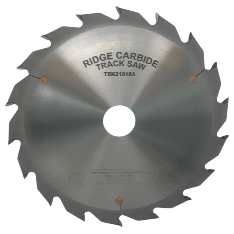 Ridge Carbide 210Mm 18-Tooth Atb Track Saw Blade – Festool Ts75 Compatible, +20° Hook, Thin-Kerf Aggressive Wood-Cutting Blade 1