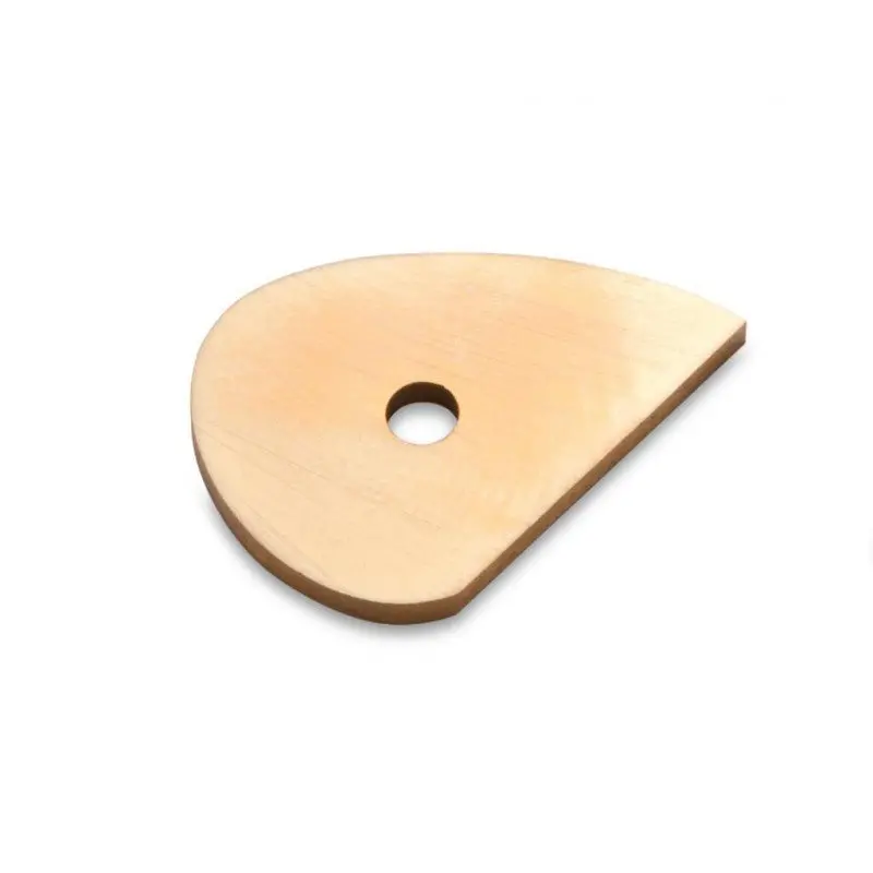 Robert Sorby Rs200Gc Excelsior Medium Teardrop Scraper – Tin-Coated Hss 1