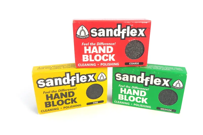 Sandflex Ergonomic Hand Sanding Blocks – Durable, Comfort-Grip Design 1