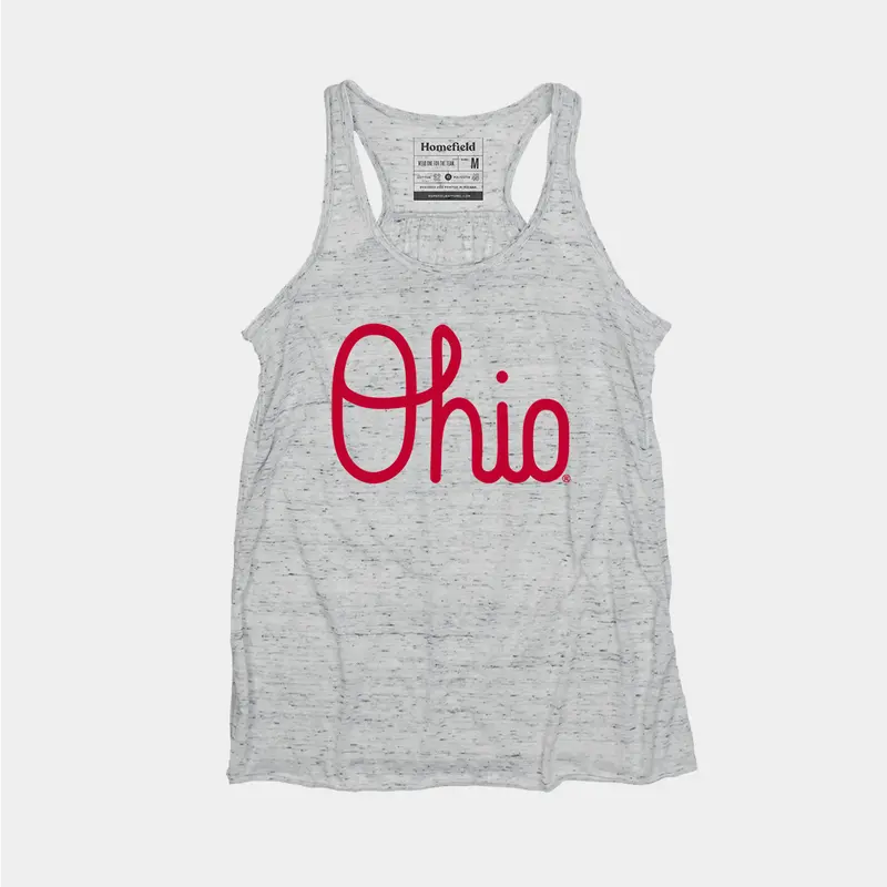 Script Ohio Women’S Sleeveless Tank Top 1
