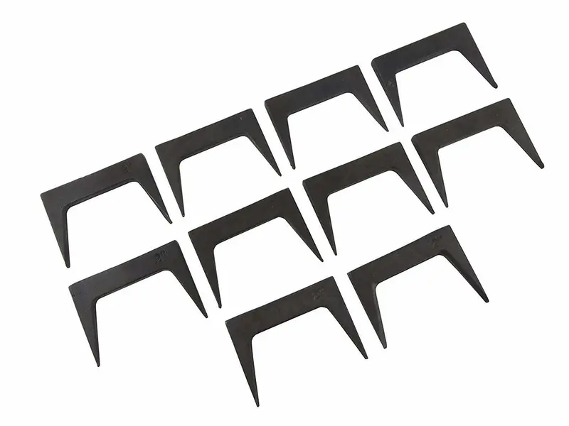 Set Of 10 Tapered Pinch Dogs For Woodworking Jigs 2