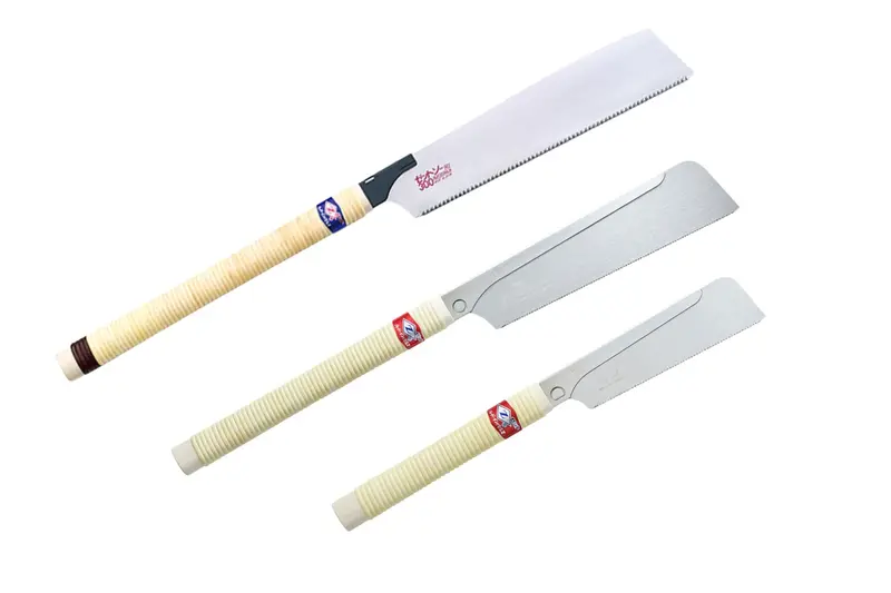 Set Of 3 Japanese Zet-Saws: 240Mm & 150Mm Hardwood Dozuki + 300Mm Universal Kataba (Rip/Crosscut Hybrid) – Dce Edition 1