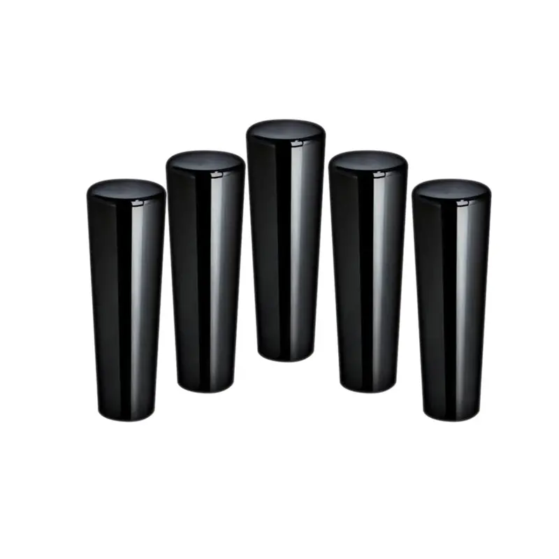Set Of 5 Black Plastic Tap Handles For Draft Systems 1