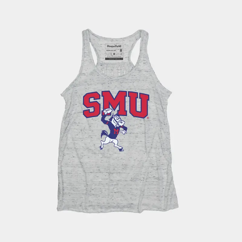 Smu Women’S Racerback Tank – Southern Methodist University Spirit Top 1