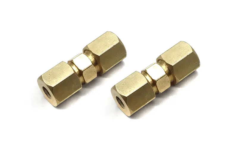 Solid Brass Handle Compression Fittings For Accu-Burr™ Dual-Sided Carbide Scraper Burnisher 1