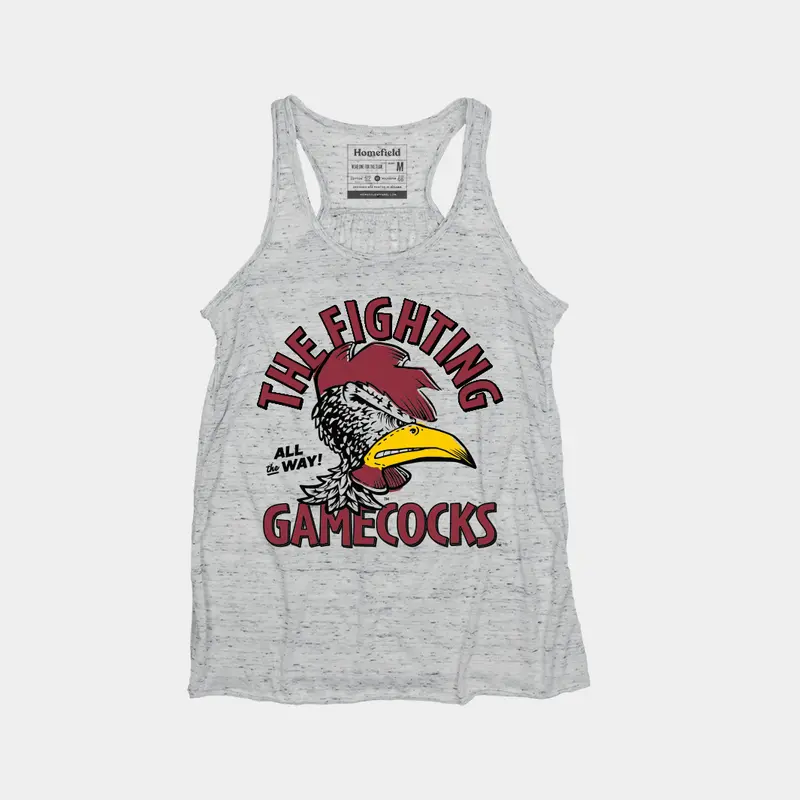 South Carolina Fighting Gamecocks Women'S Vintage Tank Top 1