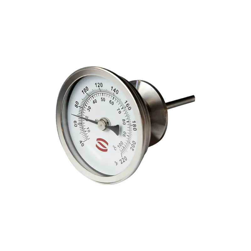 Spike Brewing 1.5-Inch Tri-Clamp Thermometer – Digital-Ready Probe Housing 1