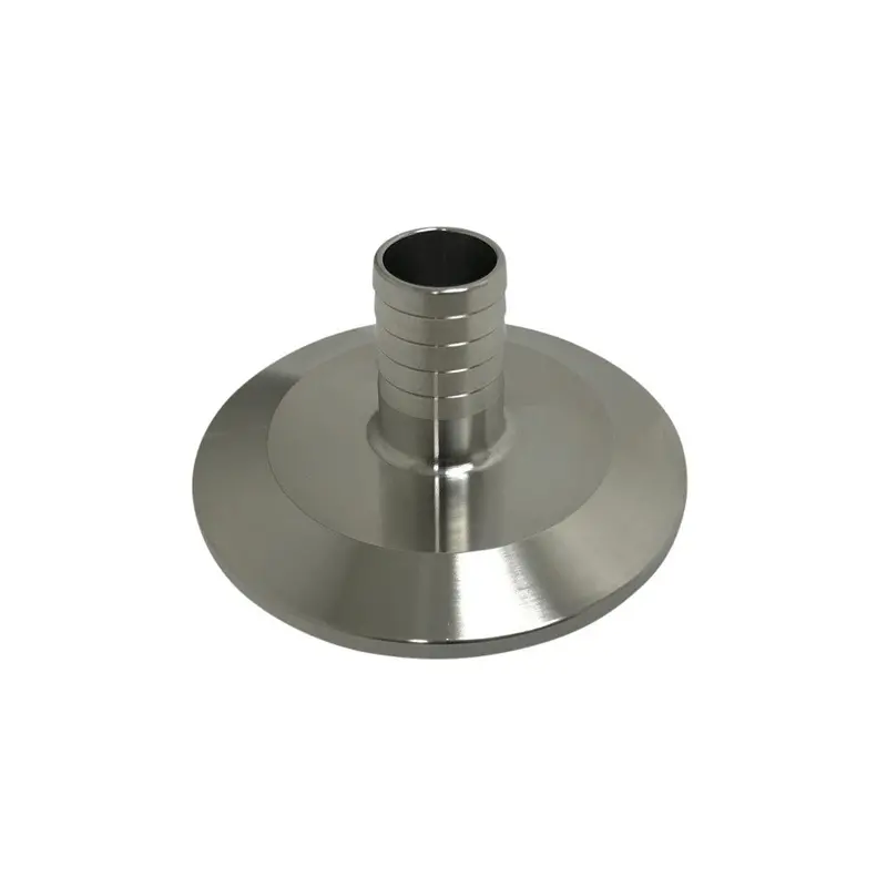 Spike Brewing 1.5" Tri-Clamp To 5/8" Stainless Steel Barb Adapter 1