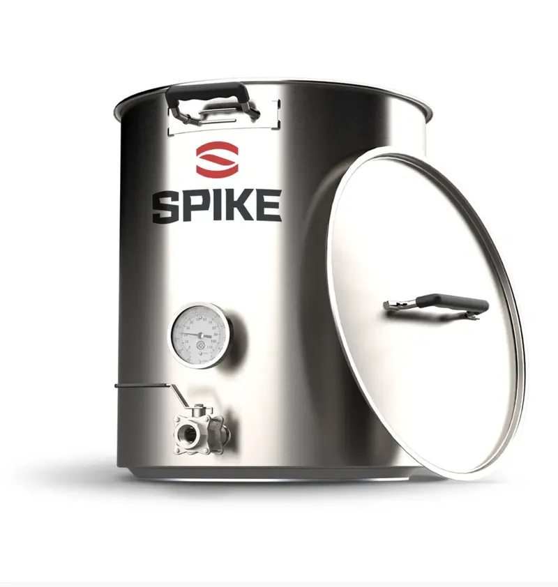 Spike Brewing 15-Gallon Og Stainless Steel Brew Kettle With Npt Fittings 1