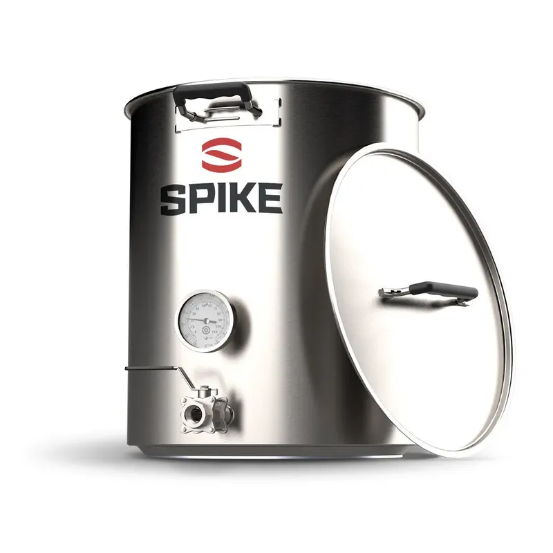 Spike Brewing 20-Gallon Og Stainless Steel Brew Kettle With Npt Fittings 1