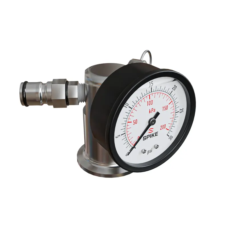 Spike Brewing 3-Port Stainless Steel Gas Manifold For Conical Fermentors 1