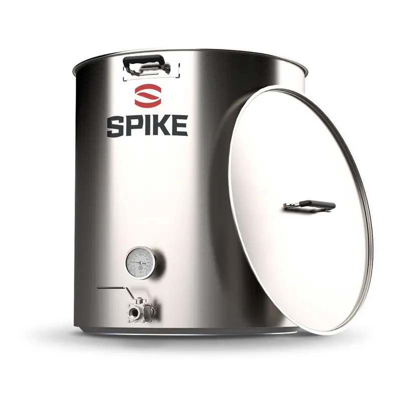 Spike Brewing 50-Gallon Og Stainless Steel Brew Kettle – Npt Threaded Fittings 1