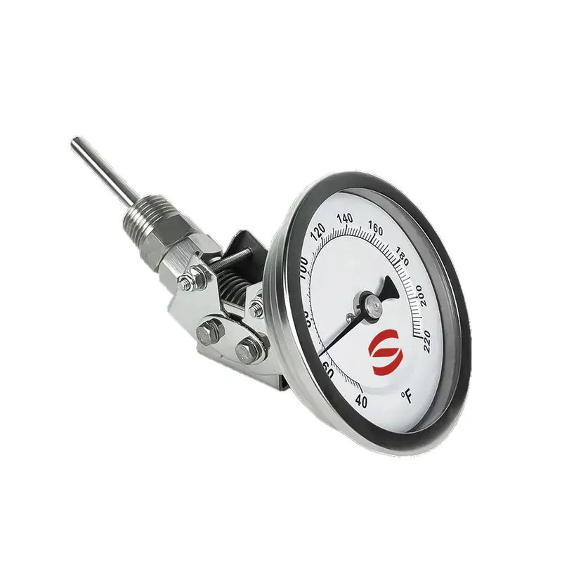 Spike Brewing Adjustable Dial Thermometer – 1/2" Male Npt, 3" Face 1