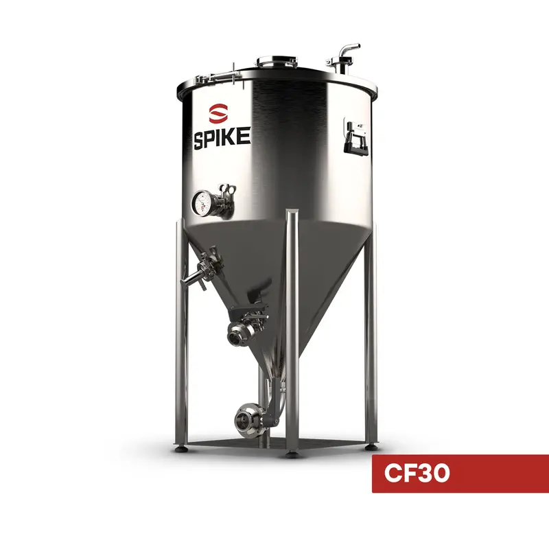 Spike Brewing Cf30 – 40-Gallon Stainless Steel Conical Unitank Fermenter 1