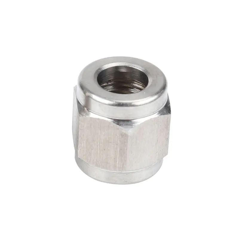 Stainless Steel 1/4" Female Flare Lock Swivel Nut (Single Unit) 1