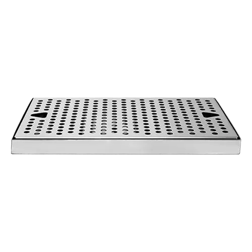 Stainless Steel Countertop Drip Tray – 12" X 7", No Drain 1