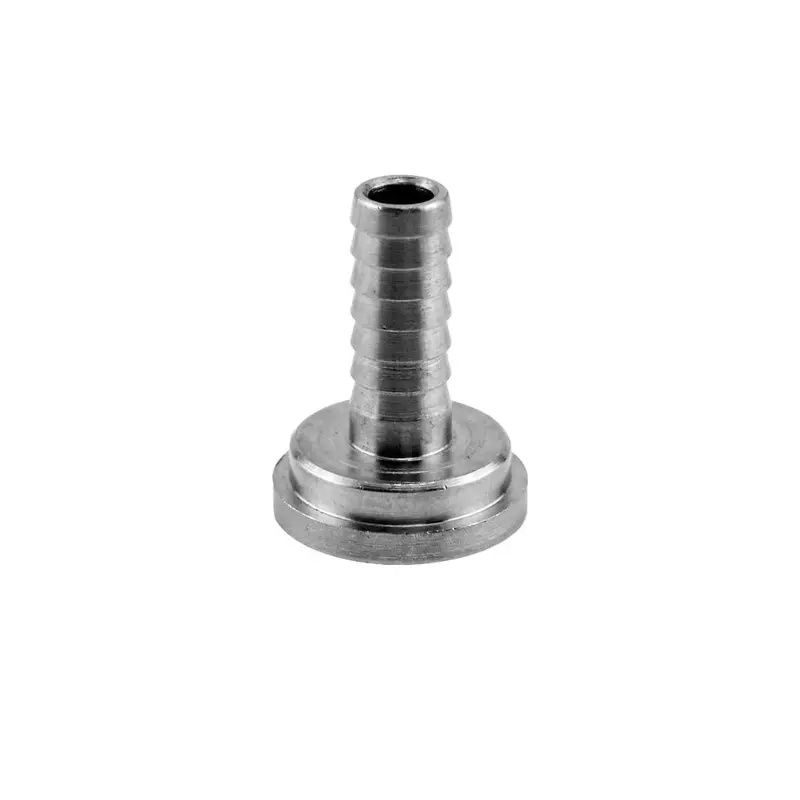Stainless Steel Sanke Keg Coupler Tailpiece With 3/8" Barb 1