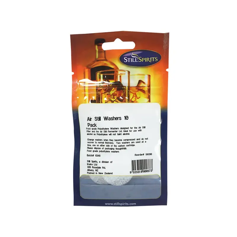Still Spirits Air Still Carbon Filter Washers – 10-Pack Replacement Set 1
