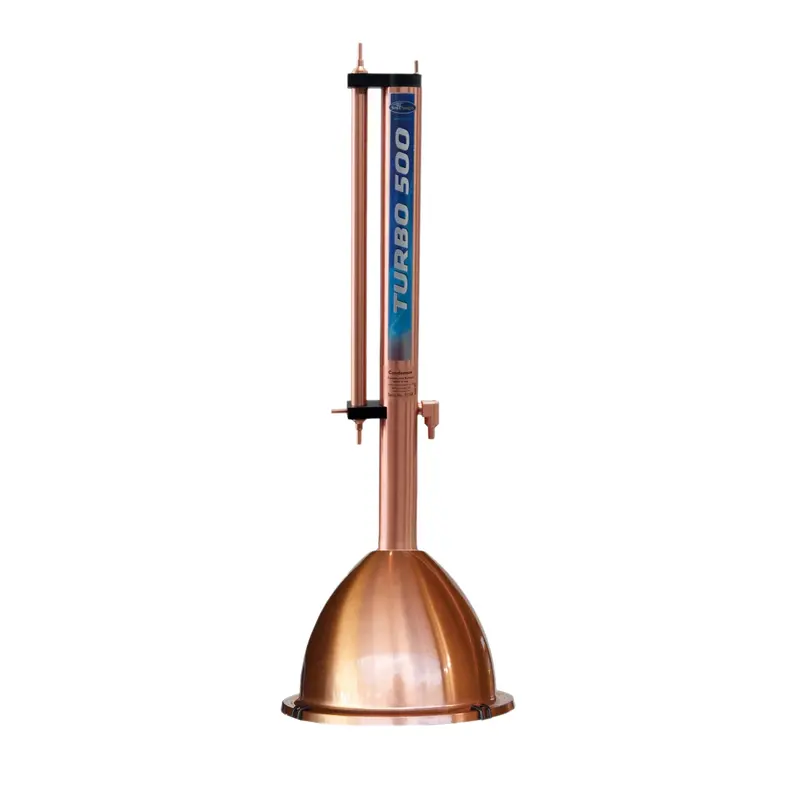 Still Spirits Copper Alembic Dome & Reflux Column Assembly For Distillation 1