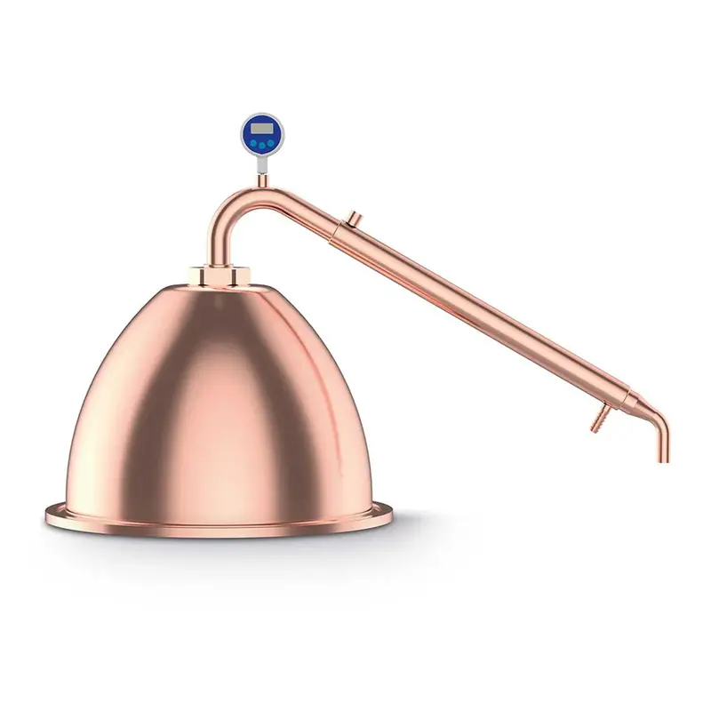 Still Spirits Copper Alembic Dome With Integrated Condenser Arm 1