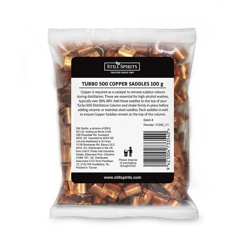Still Spirits Copper Reflux Saddles – Enhanced Surface Area For Distillation Efficiency 1